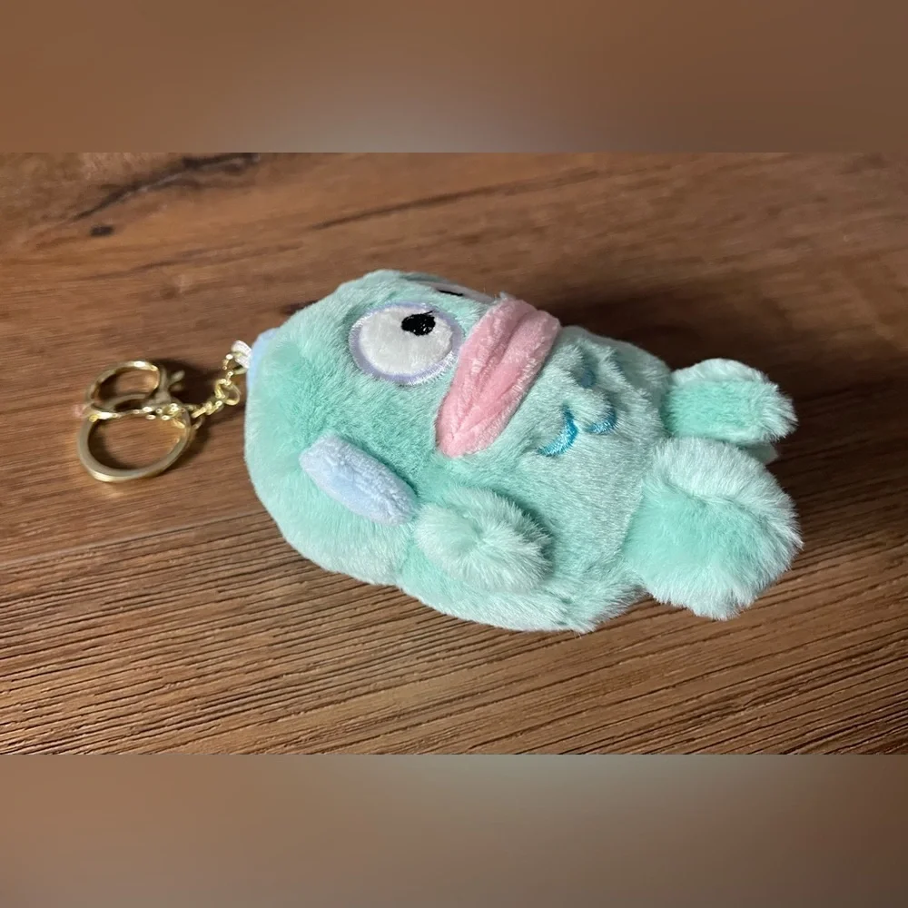 SANRIO-Imported (NWT) Hangyodon Plush Keychain - Picture 3 of 8